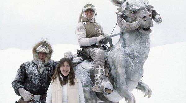 Foto di gruppo con Tauntaun